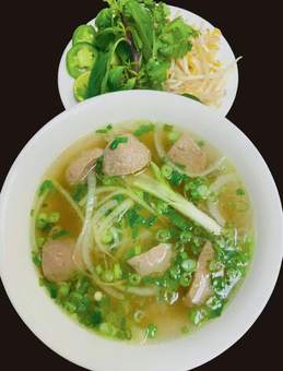 Beef Meatball Noodle Soup