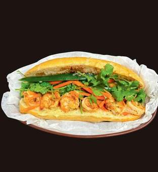Grilled Shrimp Sandwich